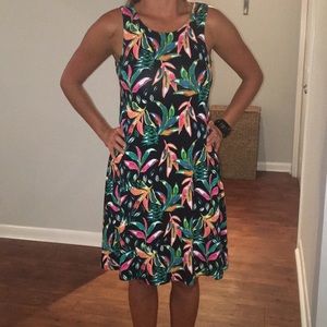 C&C California super cute black floral small dress